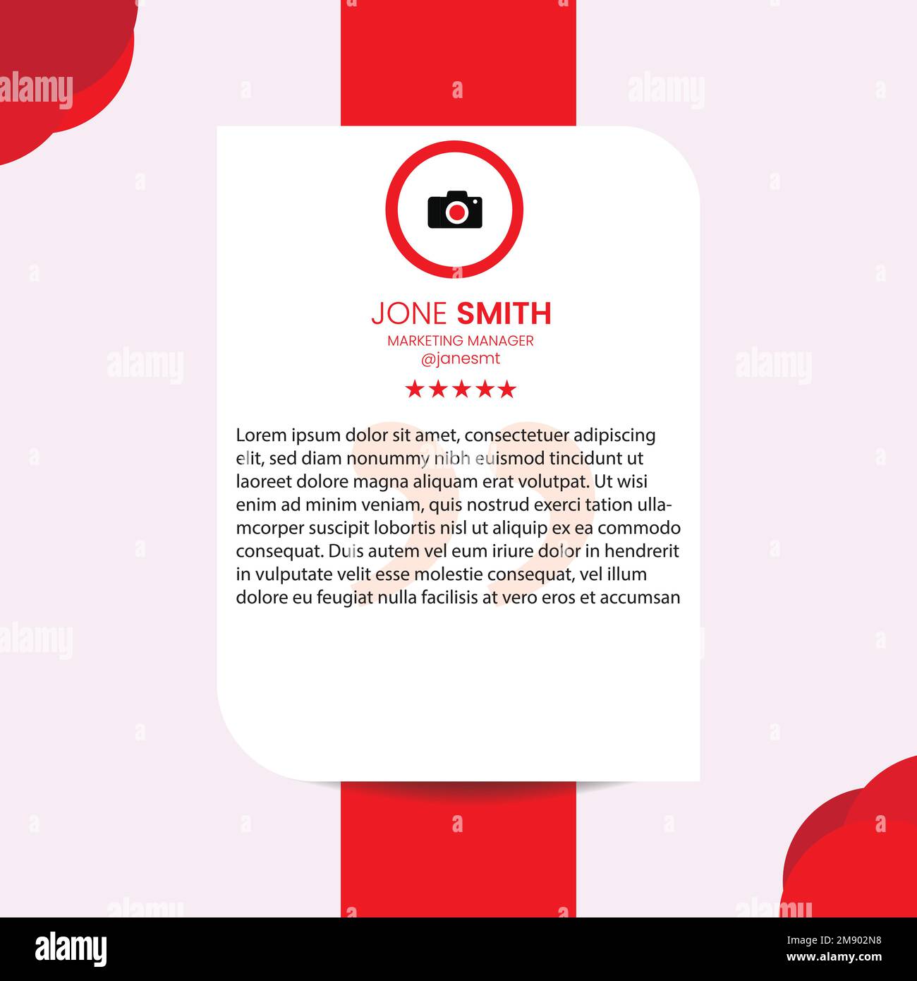 Modèle de bannière Web pour les commentaires des clients sur les médias sociaux. Modèle de réseaux sociaux de commentaires des clients. Illustration de Vecteur Modèle de bannière Web pour les commentaires des clients sur les médias sociaux. Modèle de réseaux sociaux de commentaires des clients. Illustration de Vecteur