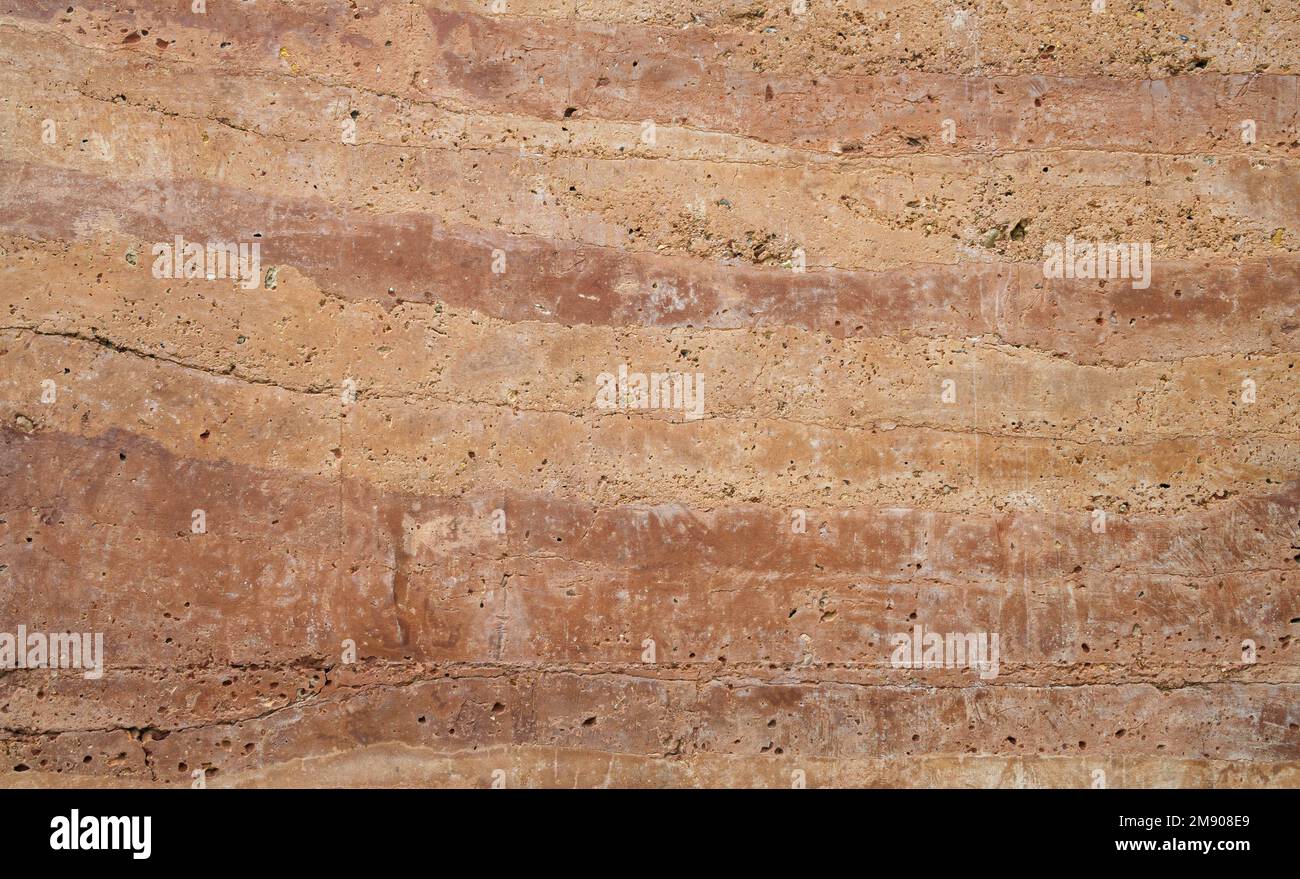 Fond et texture de pierre brun nature. Matt emperador terrazzo fond de marbre pour carreaux de céramique, pierre calcaire Quartzite, mur, sol, italien rustique Banque D'Images