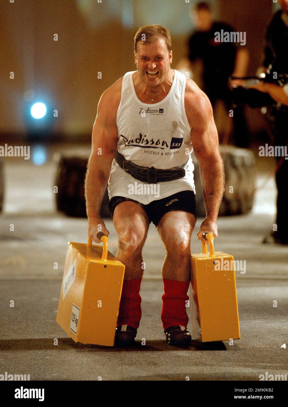 Sur la photo: Jörgen Ljungberg, Suède. Les agriculteurs marchent. En vertu de sa victoire au Grand Prix de Suède, Magnus Samuelsson a remporté les Superseries de l'IFSA. Samuelsson a amassé le plus de points durant les Superseries d'une année. Hugo Girard est deuxième, suivi de Svend Karlsen et Brian Schoonveld. Svend et Hugo sont en fait liés pour la seconde, par Hugo gagne la deuxième place depuis qu'il a gagné une compétition de Superseries alors que Svend ne l'a pas fait. Photo Jeppe Gustafsson Banque D'Images Sur la photo: Jörgen Ljungberg, Suède. Les agriculteurs marchent. En vertu de sa victoire au Grand Prix de Suède, Magnus Samuelsson a remporté les Superseries de l'IFSA. Samuelsson a amassé le plus de points durant les Superseries d'une année. Hugo Girard est deuxième, suivi de Svend Karlsen et Brian Schoonveld. Svend et Hugo sont en fait liés pour la seconde, par Hugo gagne la deuxième place depuis qu'il a gagné une compétition de Superseries alors que Svend ne l'a pas fait. Photo Jeppe Gustafsson Banque D'Images