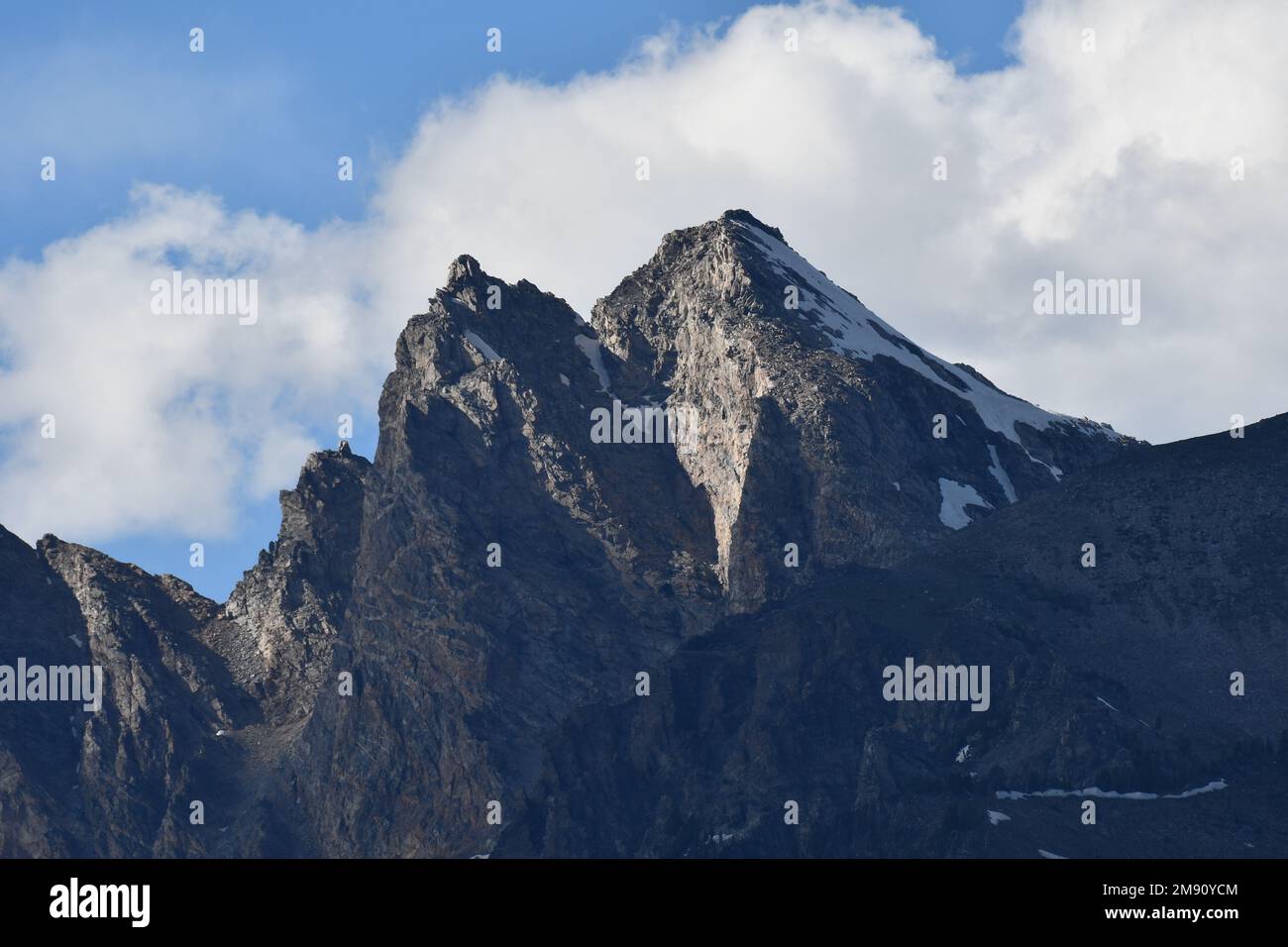 Pic de Grand Teton Mountain Banque D'Images