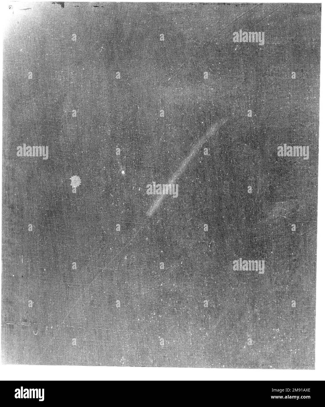 Femme à Manteau Robert Henri (américain, 1865-1929). Femme à Manteau, 1898. Huile sur toile, 58 1/16 x 38 11/16 in. (147,5 x 98,3 cm). Peint à Paris à une époque où Robert Henri était déterminé à faire sa marque professionnelle en tant que jeune artiste, ce travail, dans une palette sombre et fumée rappelant délibérément les anciens maîtres européens, présente son modèle préféré, Berthe Terrier. Bien qu'il ait volontairement allié son art avec la tradition vénérée, Henri a également ajouté une ambiance contemporaine en présentant Terrier avec une expression audacieuse et presque provocante. Les radiographies révèlent qu'Henri a repeint cette œuvre en profondeur comme h. Banque D'Images