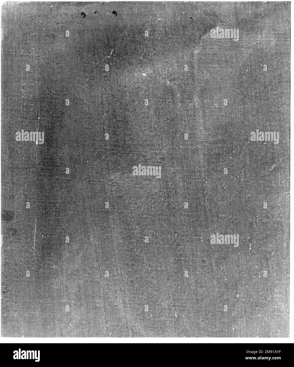 Femme à Manteau Robert Henri (américain, 1865-1929). Femme à Manteau, 1898. Huile sur toile, 58 1/16 x 38 11/16 in. (147,5 x 98,3 cm). Peint à Paris à une époque où Robert Henri était déterminé à faire sa marque professionnelle en tant que jeune artiste, ce travail, dans une palette sombre et fumée rappelant délibérément les anciens maîtres européens, présente son modèle préféré, Berthe Terrier. Bien qu'il ait volontairement allié son art avec la tradition vénérée, Henri a également ajouté une ambiance contemporaine en présentant Terrier avec une expression audacieuse et presque provocante. Les radiographies révèlent qu'Henri a repeint cette œuvre en profondeur comme h. Banque D'Images