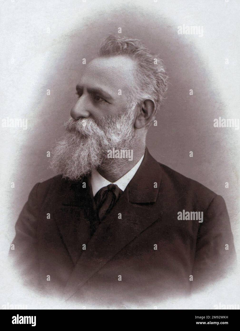 Écrivain arménien, éducateur, folkloriste, historien, linguiste et personnage public Ghazaros Aghayan ca. avant 1911 Banque D'Images