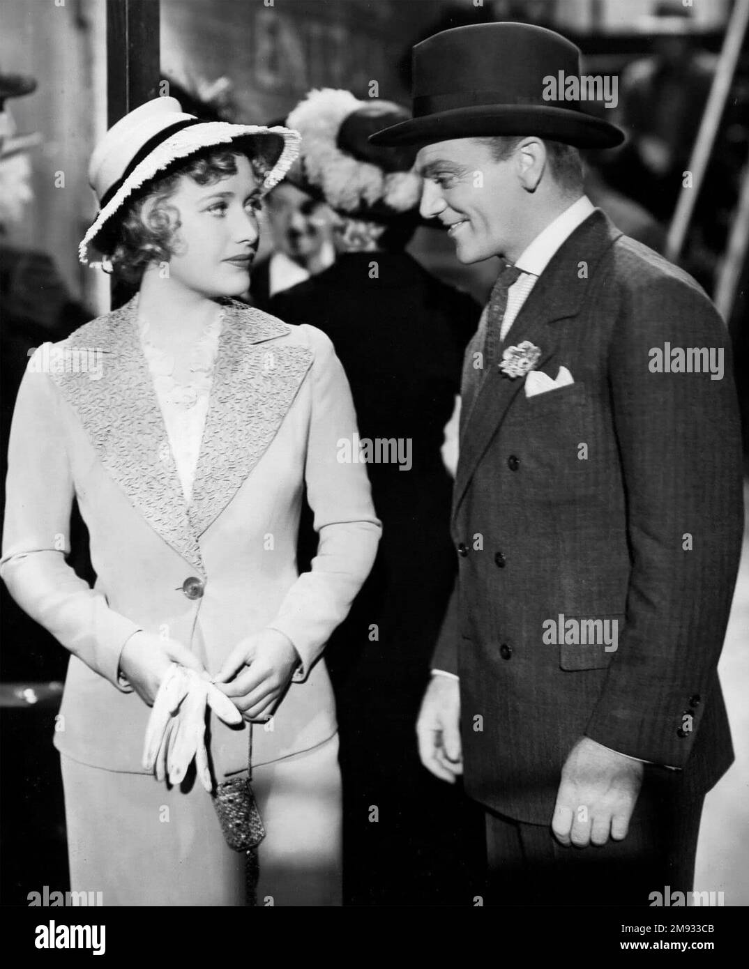 LES ANNÉES 1939 Warner Bros. Film de photos avec James Cagney et Priscilla Lane Banque D'Images