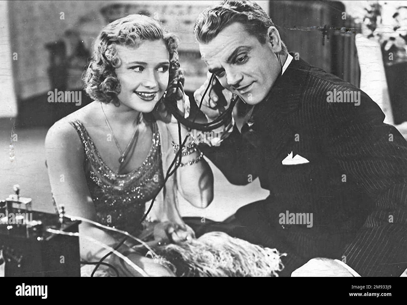 LES ANNÉES 1939 Warner Bros. Film de photos avec James Cagney et Priscilla Lane Banque D'Images