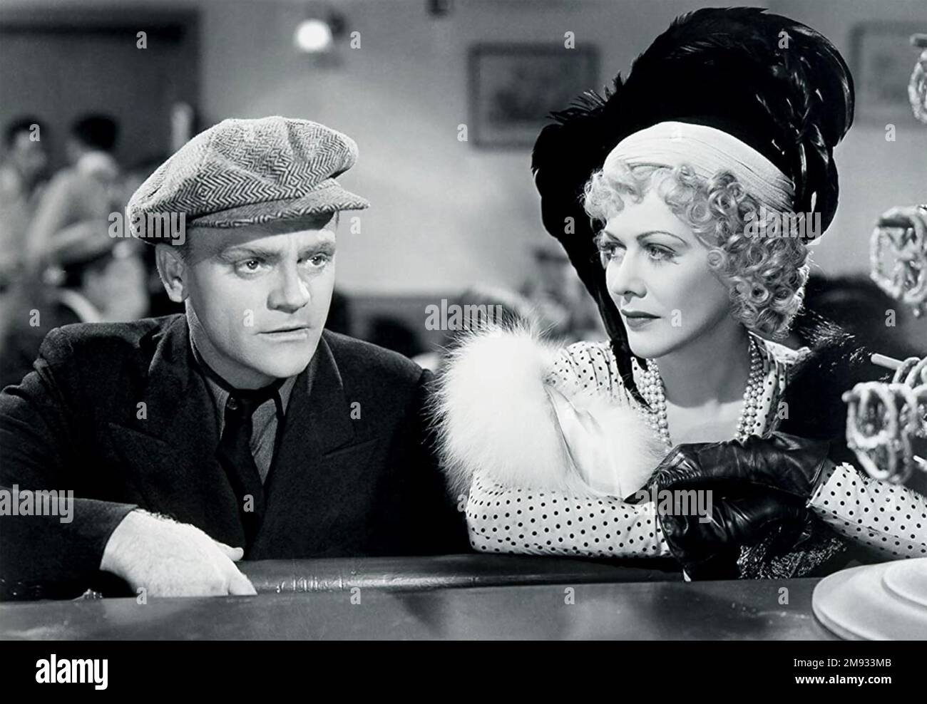 LES ANNÉES 1939 Warner Bros. Film de photos avec James Cagney et Gladys George Banque D'Images
