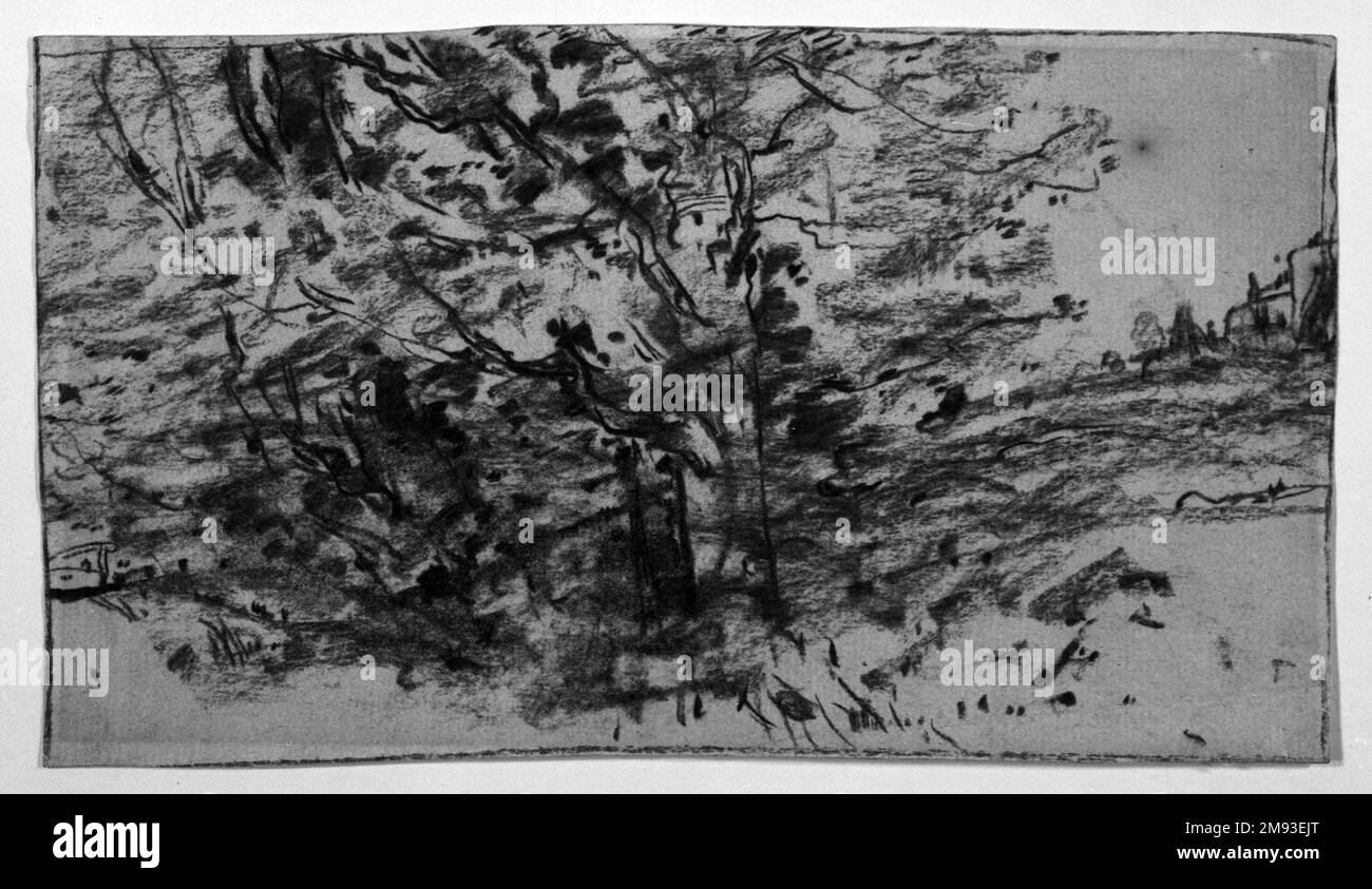 Tableau Aquarelle étude Scène coloniale Conquête de l'Amérique