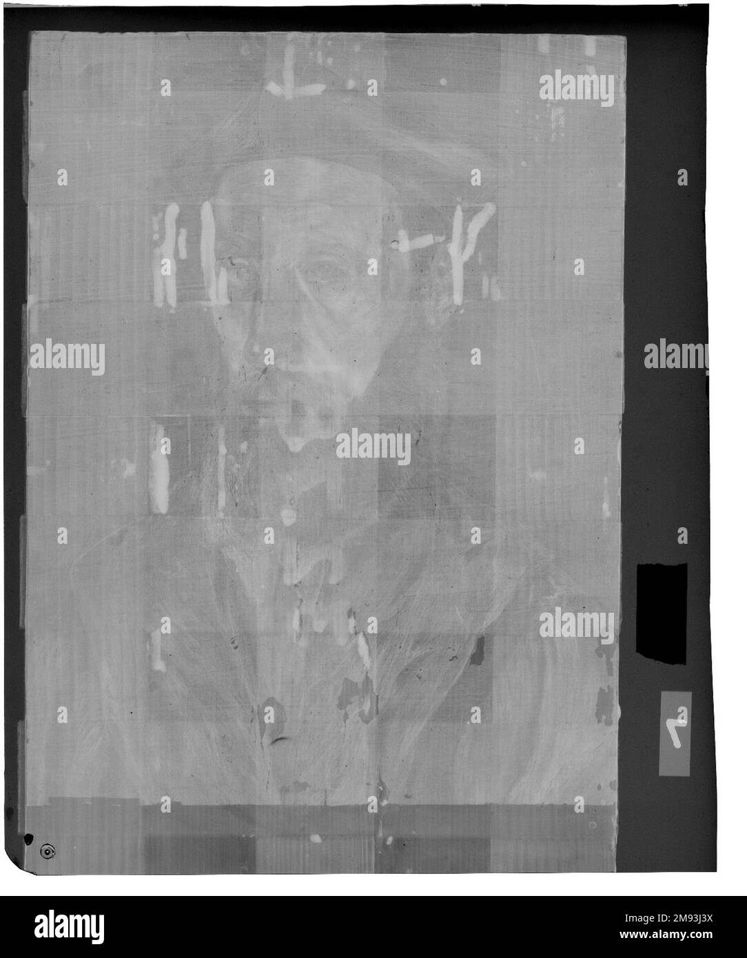 Portrait d'un homme en Noir Costume Corneille de Lyon (néerlandais,1500/10-1575, actif en France). Portrait d'un homme en costume noir. Tempera sur panneau, 8 1/2 x 5 7/8 po. (21,6 x 14,9 cm). Art européen Banque D'Images
