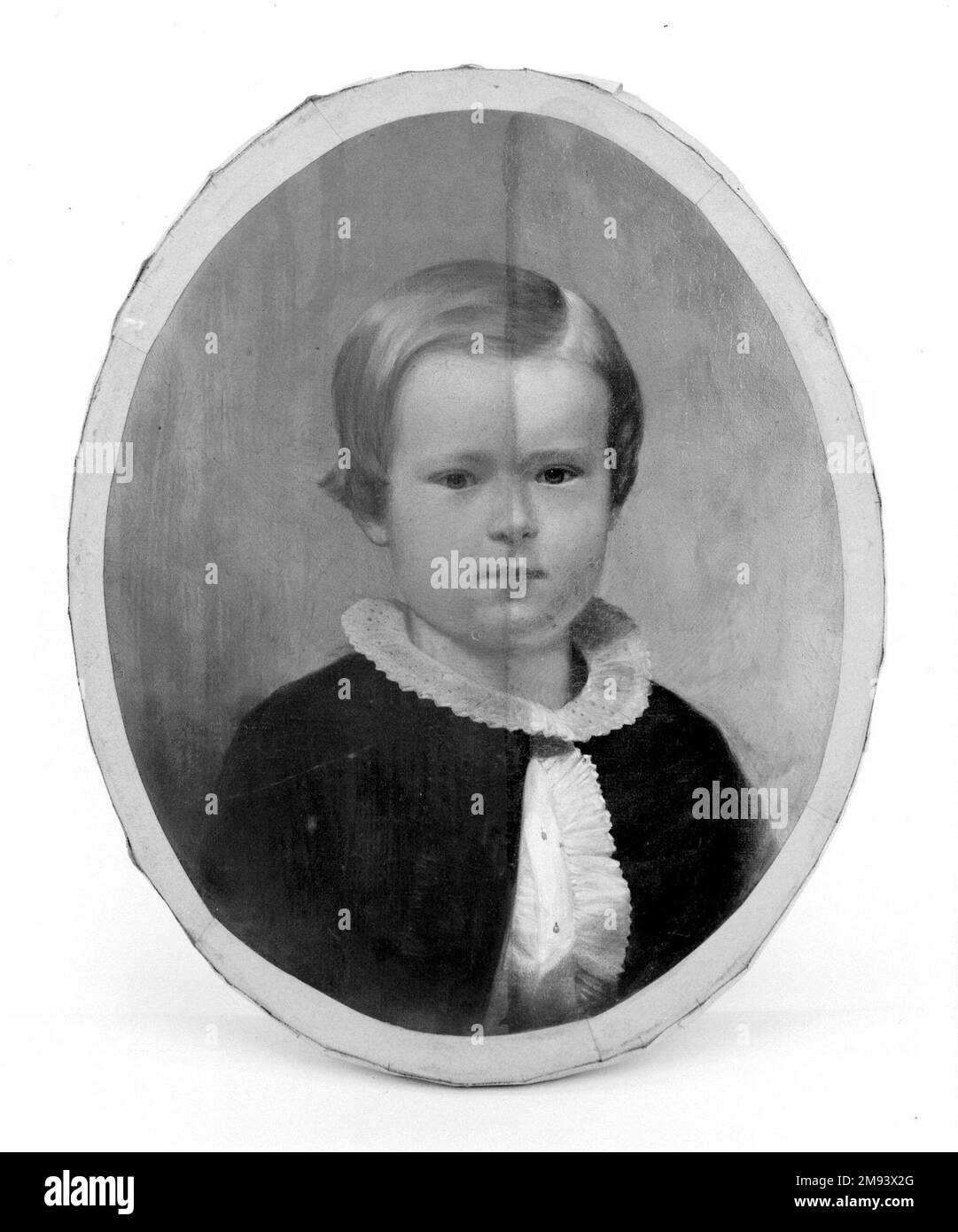 Murray Grant Junius Brutus Stearns (américain, 1810-1885). Murray Grant, env. 1858. Huile sur toile, 10 11/16 x 8 11/16 in. (27,2 x 22 cm). Art américain ca. 1858 Banque D'Images