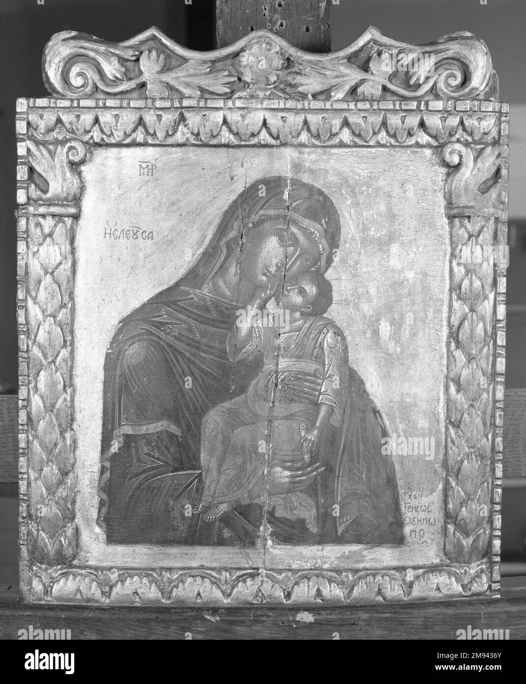 Notre Dame de la Miséricorde inconnue. Notre Dame de la Miséricorde. Huile sur panneau, 17 5/16 x 14 1/2 in. (44,0 x 36,8 cm). Art européen Banque D'Images