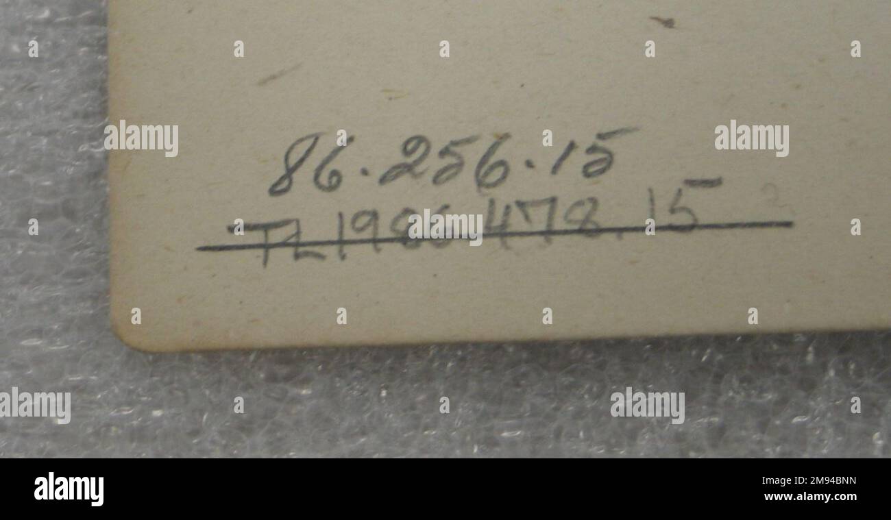 Vue sur le Japon vue sur le Japon, fin 19th-début 20th siècle. Photographie argentée d'albumine montée sur carton, avec montage : 4 3/16 x 6 7/16 po. (10,6 x 16,3 cm). Art asiatique fin 19th-début 20th siècle Banque D'Images