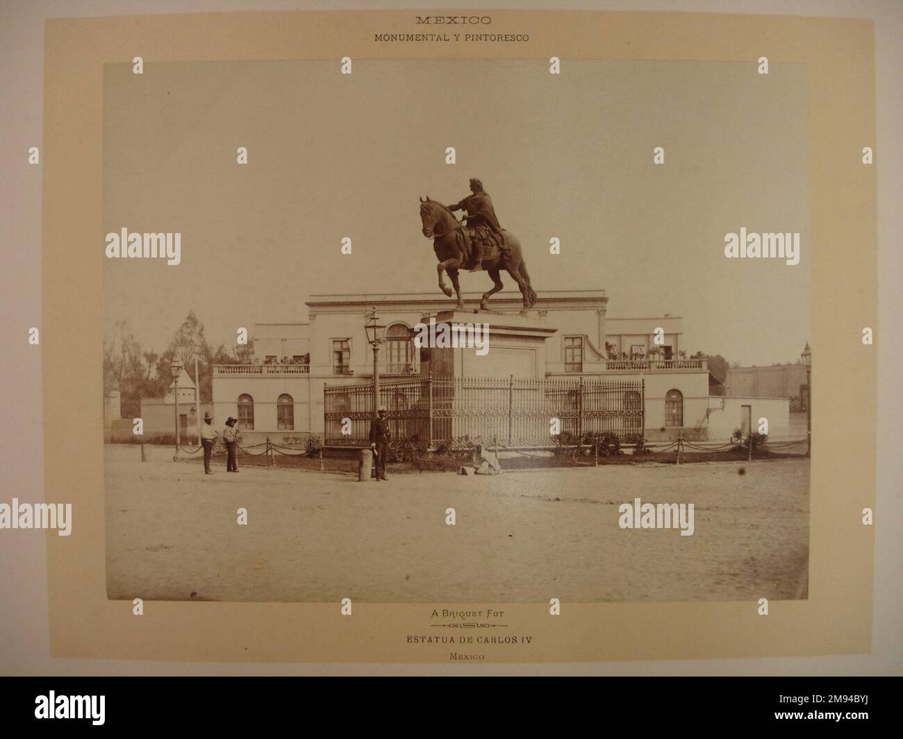 Sans titre A. Briquet (français, actif 1860-1895). , n.d. Photographie argentée à l'albumine, 8 x 10 1/4 po Photographie n.d. Banque D'Images
