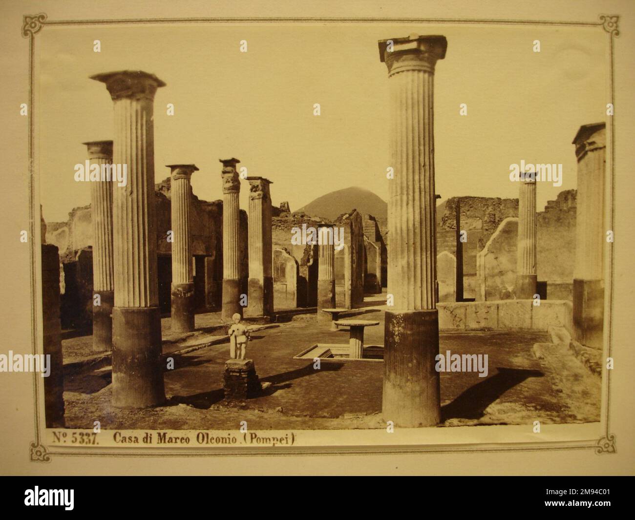 Sans titre Georgio Sommer. , n.d. Photographie argentée à l'albumine, 4 1/4 x 5 1/4 po (10,8 x 13,3cm). Photographie n.d. Banque D'Images