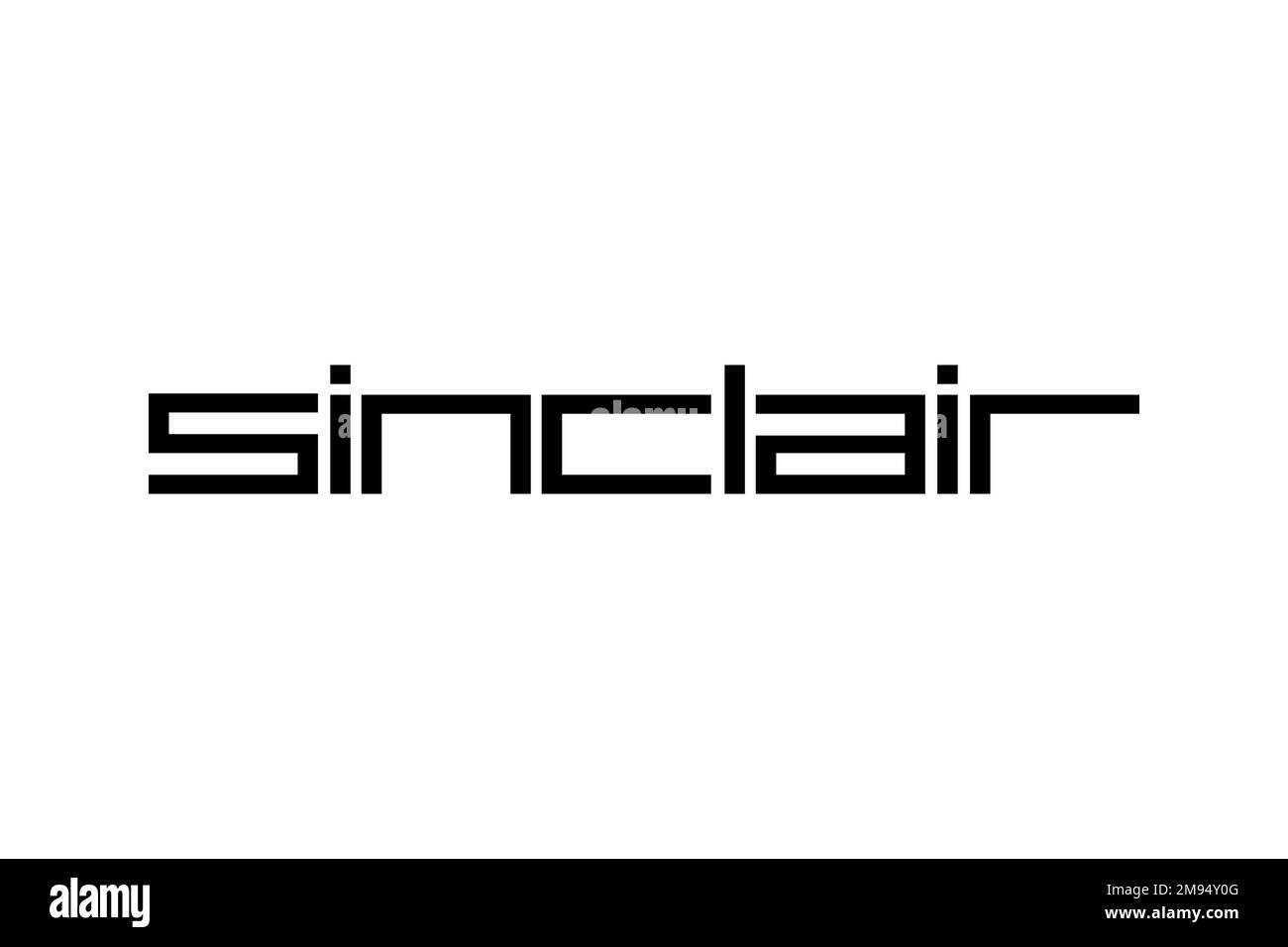 Sinclair Research, logo, fond blanc Photo Stock - Alamy