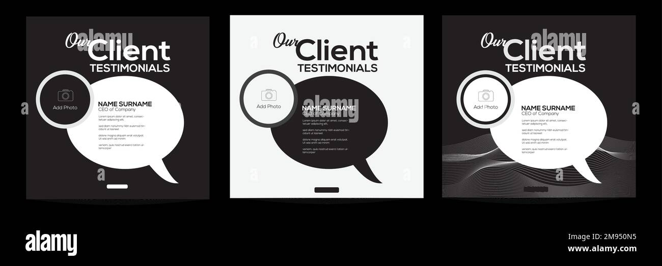 Modèle de bannière Web pour les commentaires des clients sur les médias sociaux. Modèle de réseaux sociaux de commentaires des clients. Illustration de Vecteur Modèle de bannière Web pour les commentaires des clients sur les médias sociaux. Modèle de réseaux sociaux de commentaires des clients. Illustration de Vecteur