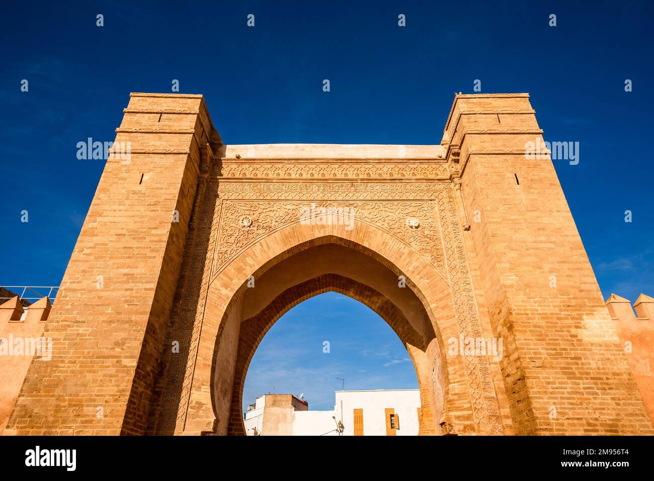 Bab Mrissa porte de la Médina de Salé au Maroc Banque D'Images