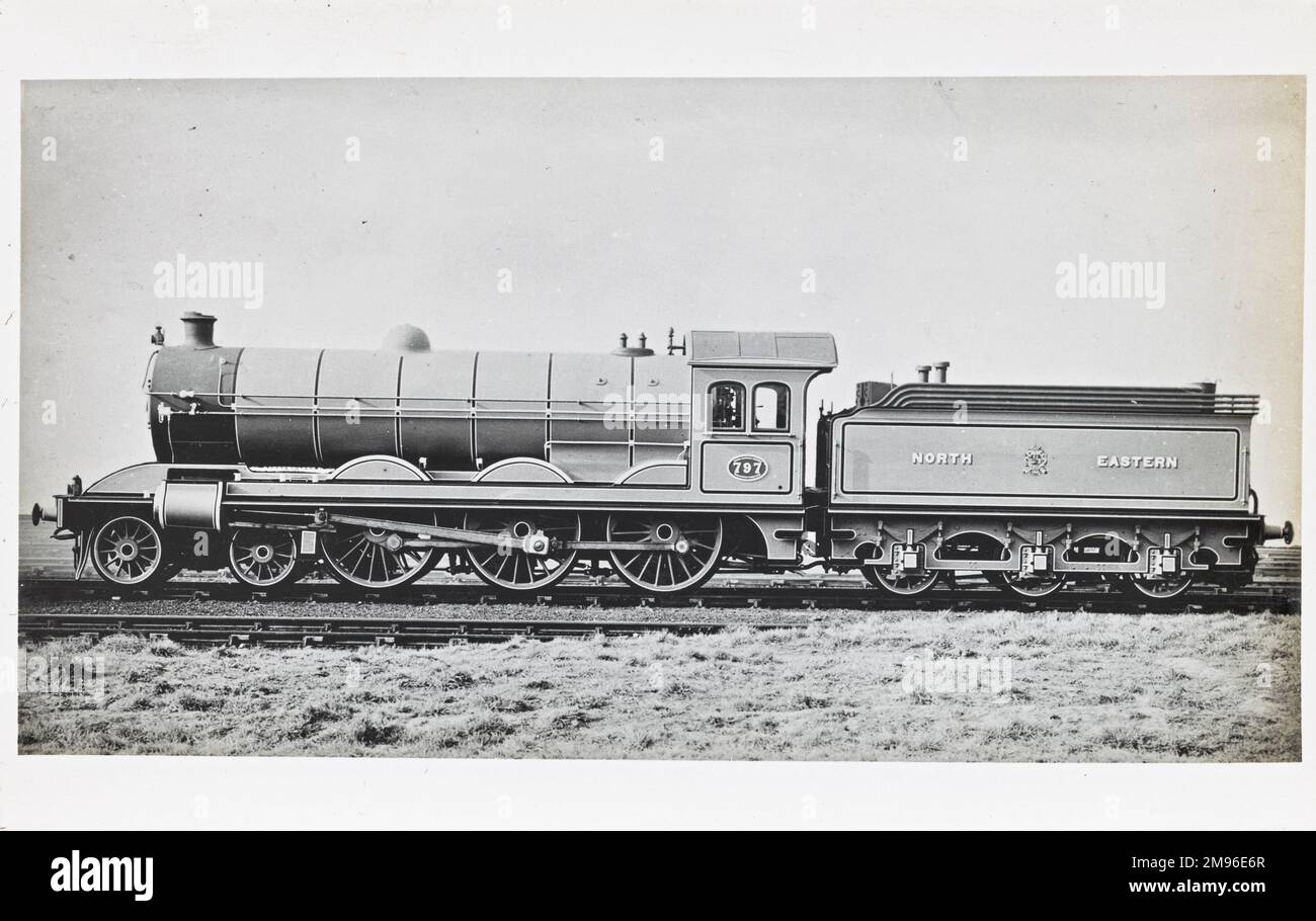 Locomotive no 797 4-6-0 Banque D'Images