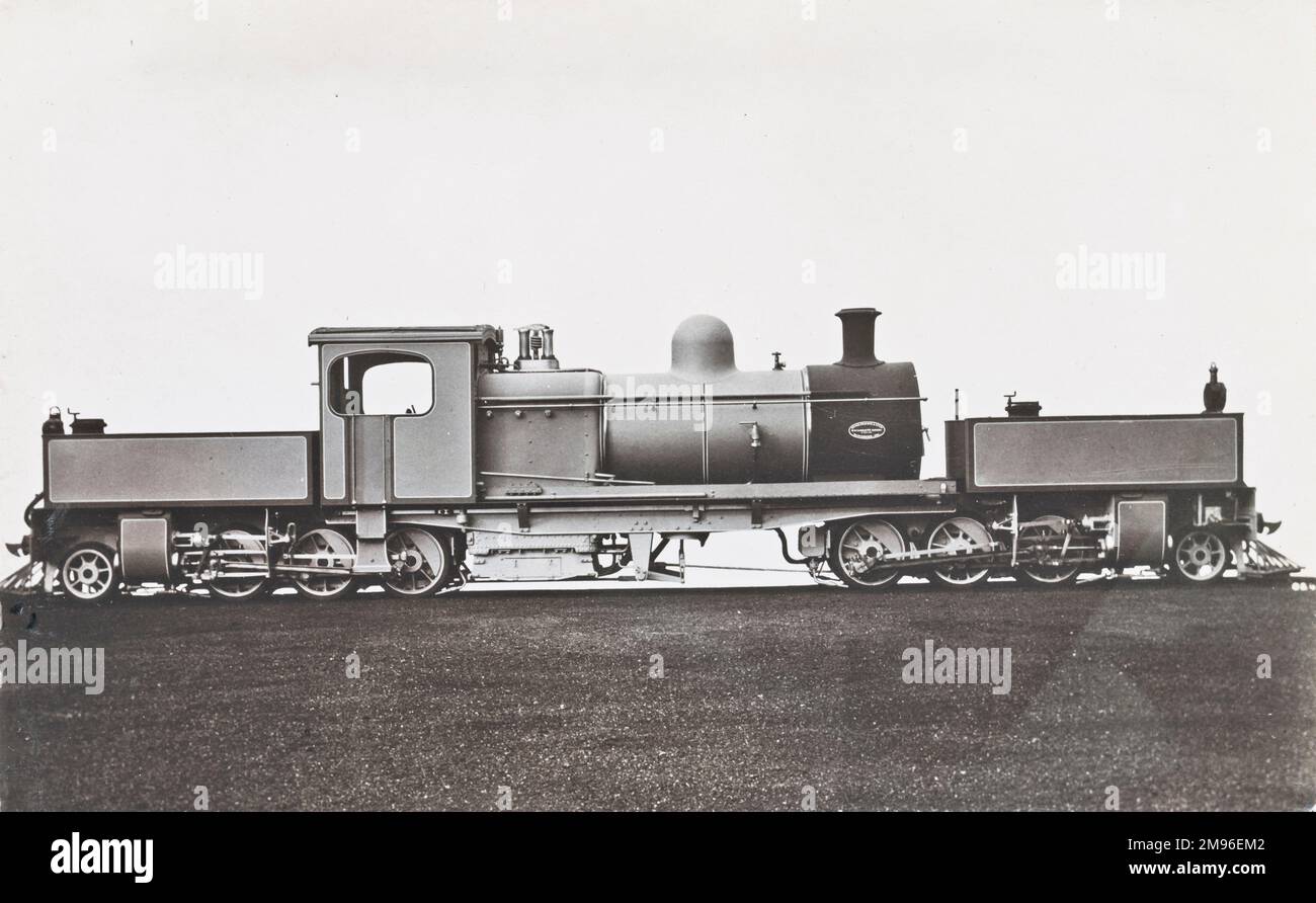 Locomotive articulée Garratt 2-6-0+0-6-2 Banque D'Images