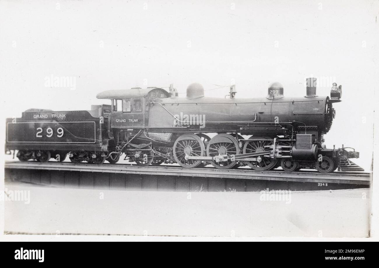 Locomotive no 299 4-6-2 Banque D'Images