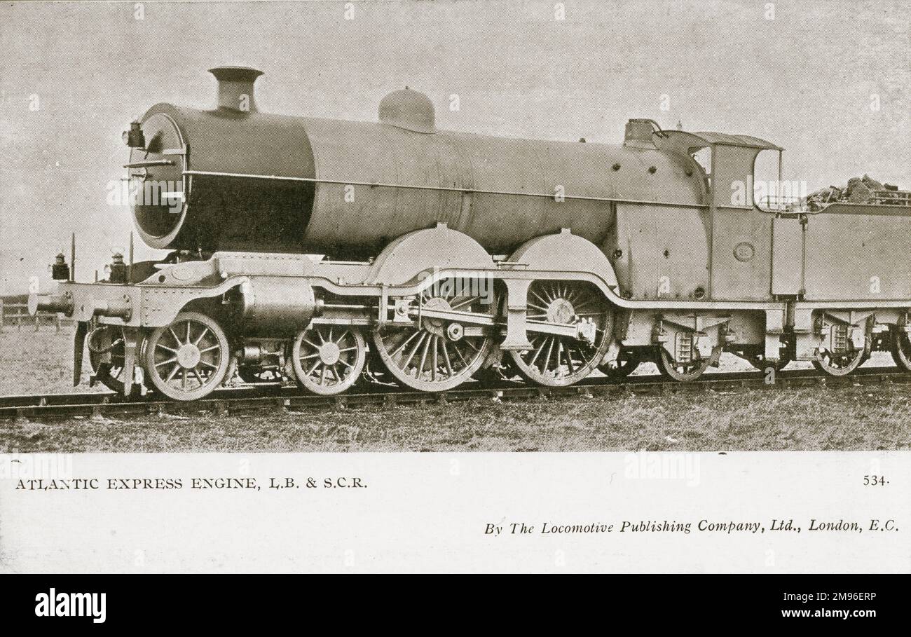 Locomotive no 30 Atlantic express Banque D'Images Locomotive no 30 Atlantic express Banque D'Images