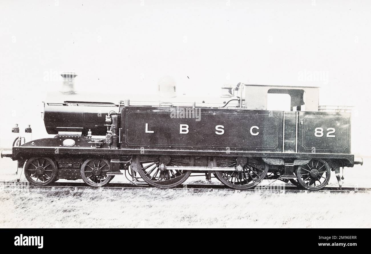 Locomotive no 82 4-4-2 Banque D'Images