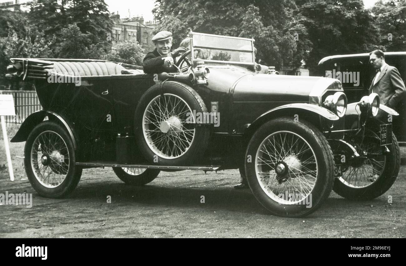 Colonial 1915 Tourer, 20 chevaux de puissance, J W Franklin Banque D'Images