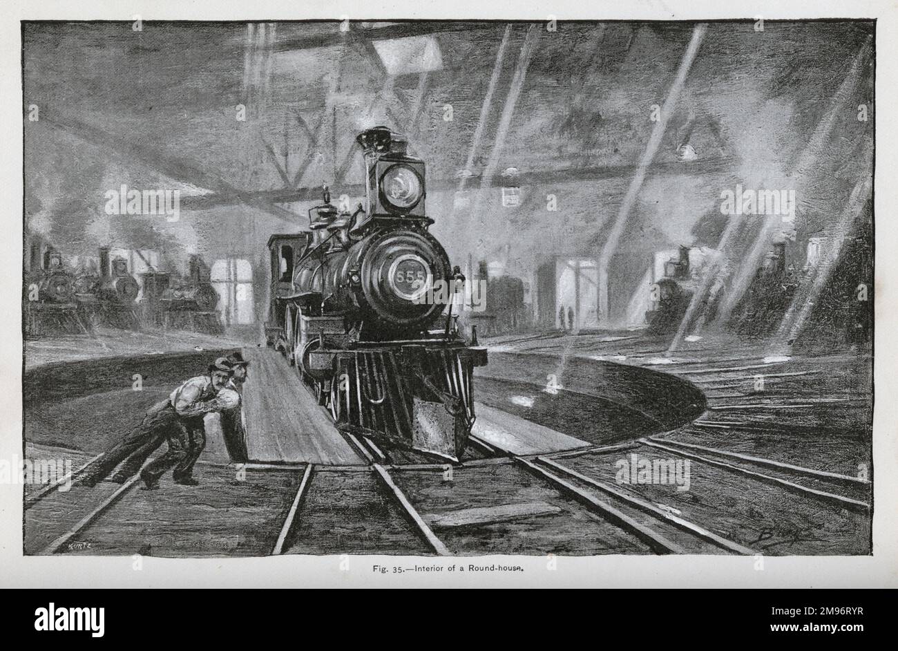 Intérieur d'une maison ronde Banque D'Images