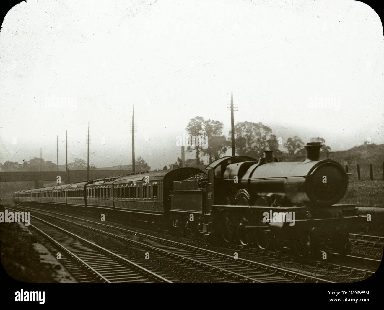 Moteur de locomotive non identifié, Great Western Railway (GWR) Banque D'Images