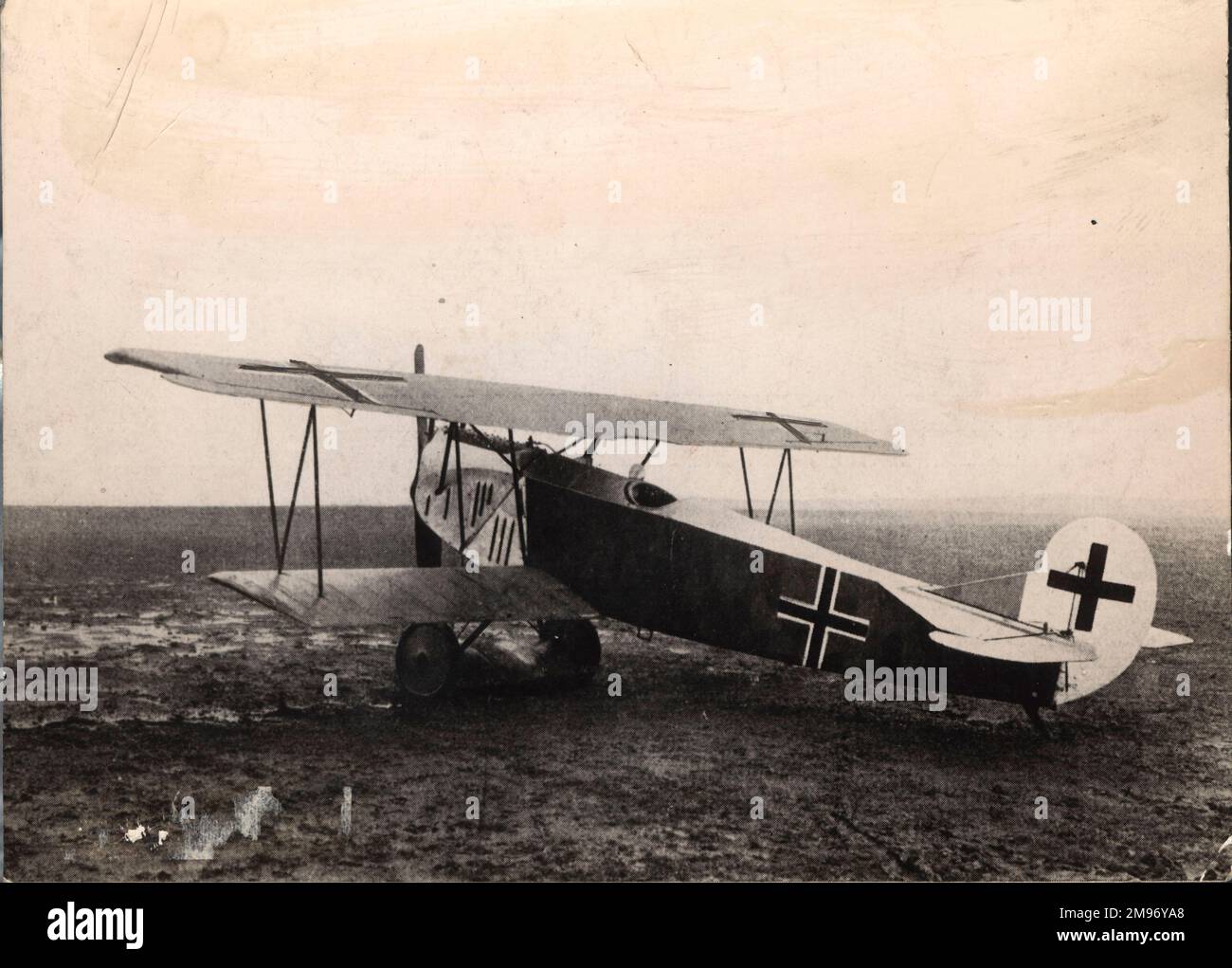 Fokker DVII en allemand. Banque D'Images