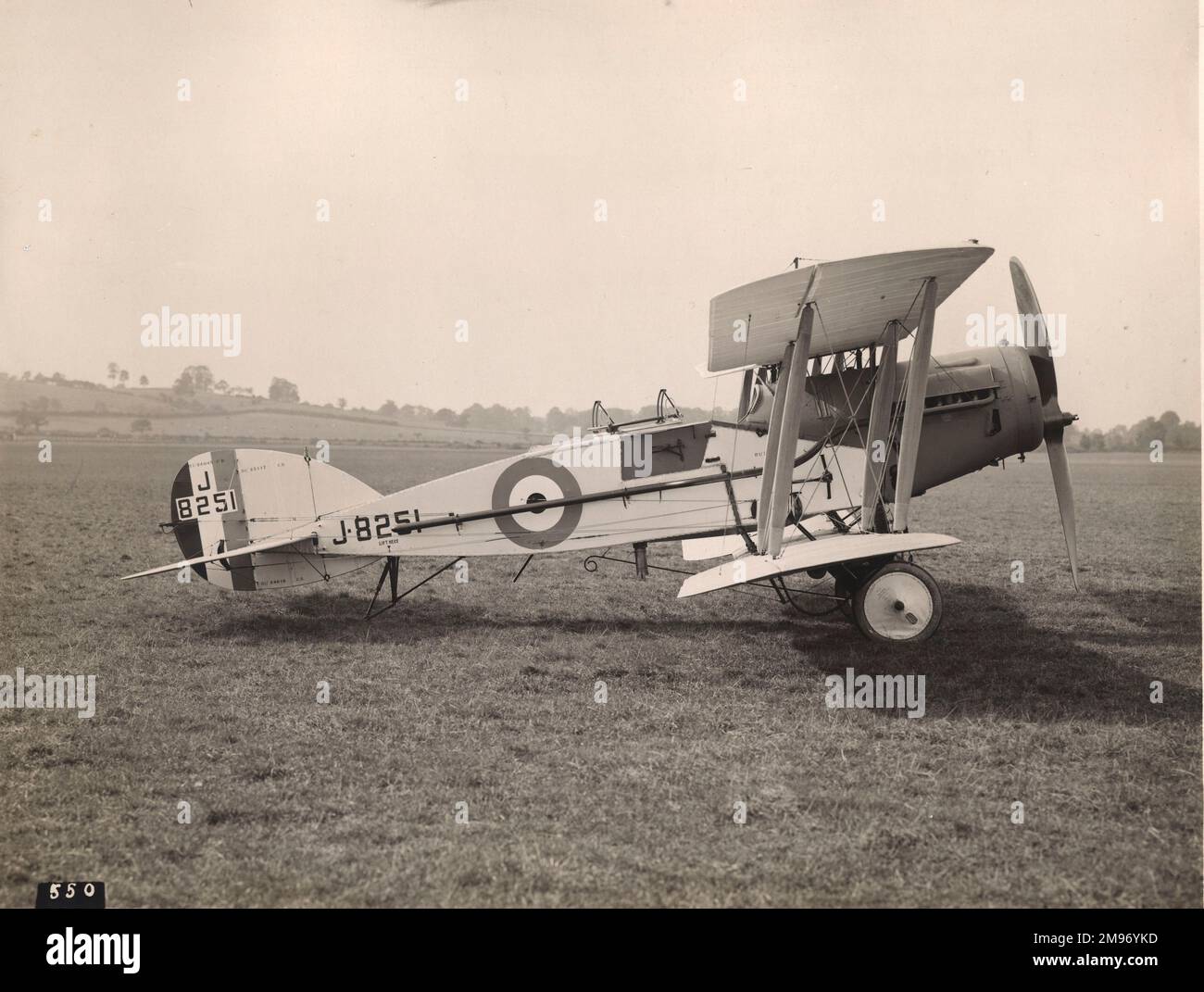 A Bristol Fighter F2B MkIII, J8251. Banque D'Images