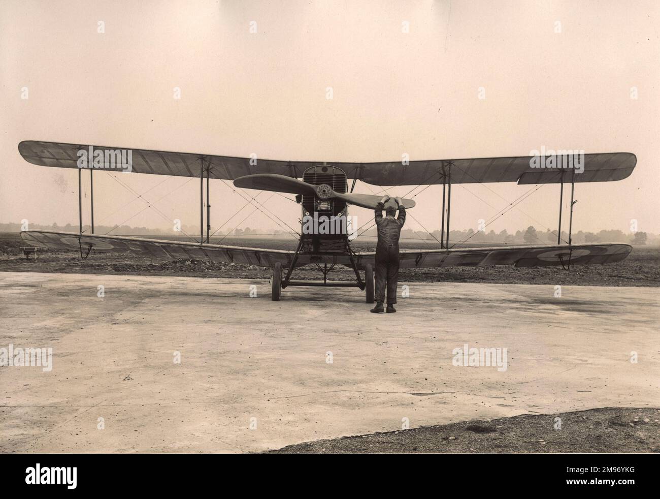 Bristol Fighter F2B. Banque D'Images