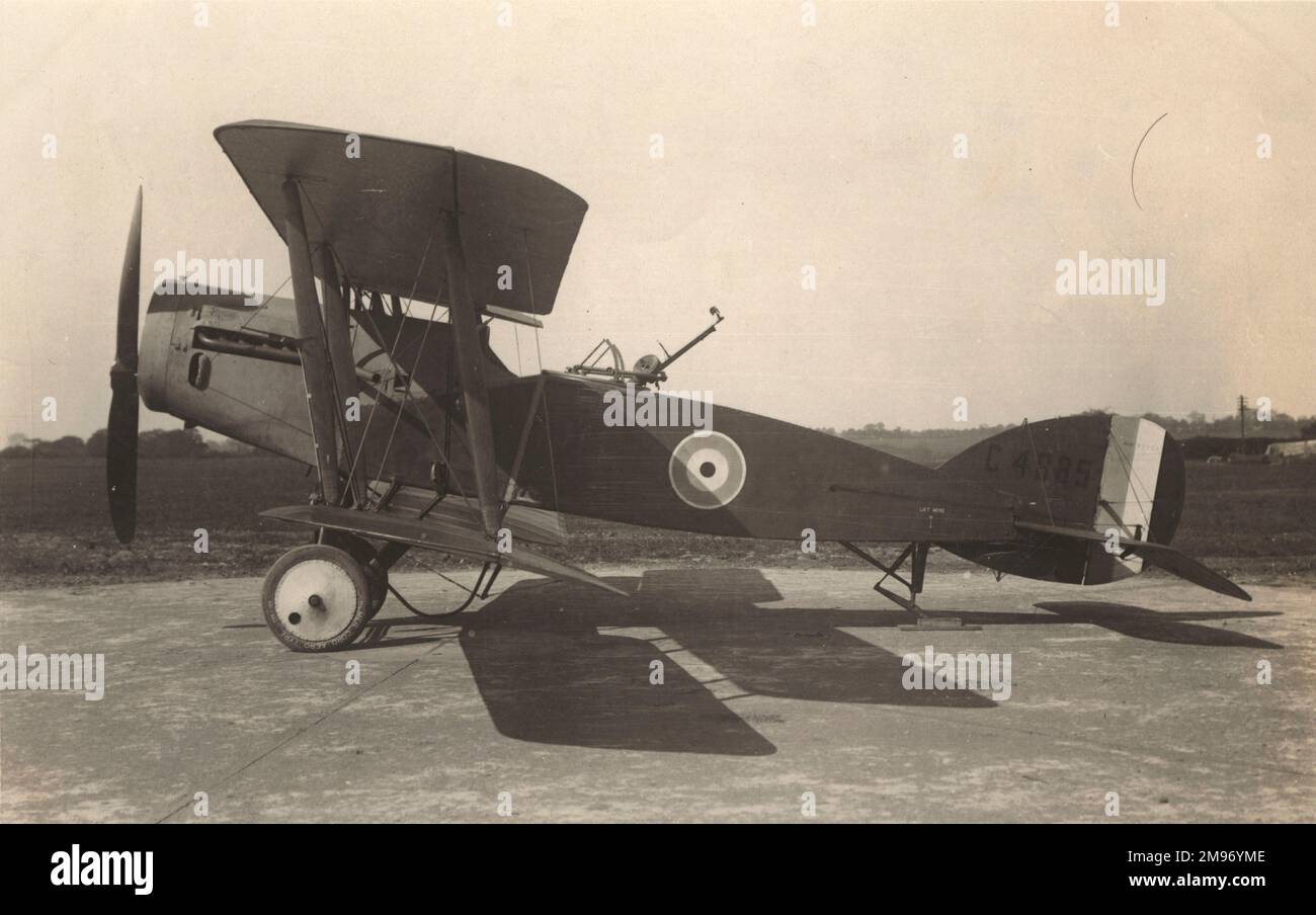 Bristol Fighter F2B, C4885. Banque D'Images