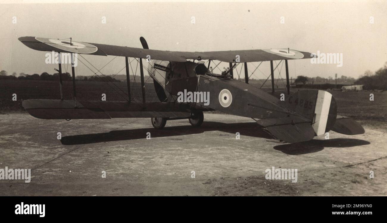Bristol Fighter F2B, C4885. Banque D'Images