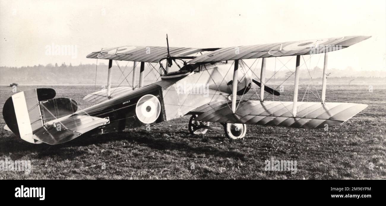 Le deuxième chasseur de tranchées de Sopawith Buffalo, H5893. Banque D'Images