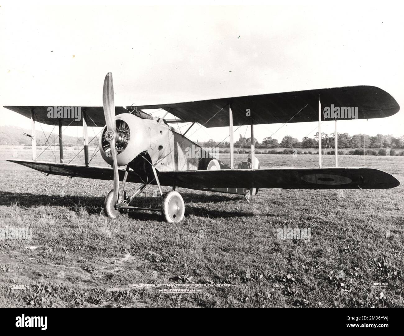 Chasseur de tranchées de Sopawith Buffalo. Septembre 1918. Banque D'Images