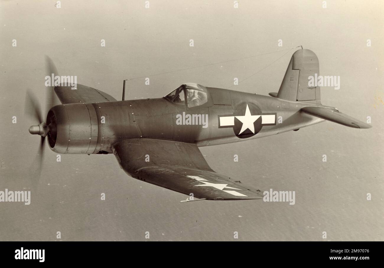 Corsair de Vought F4U. Banque D'Images
