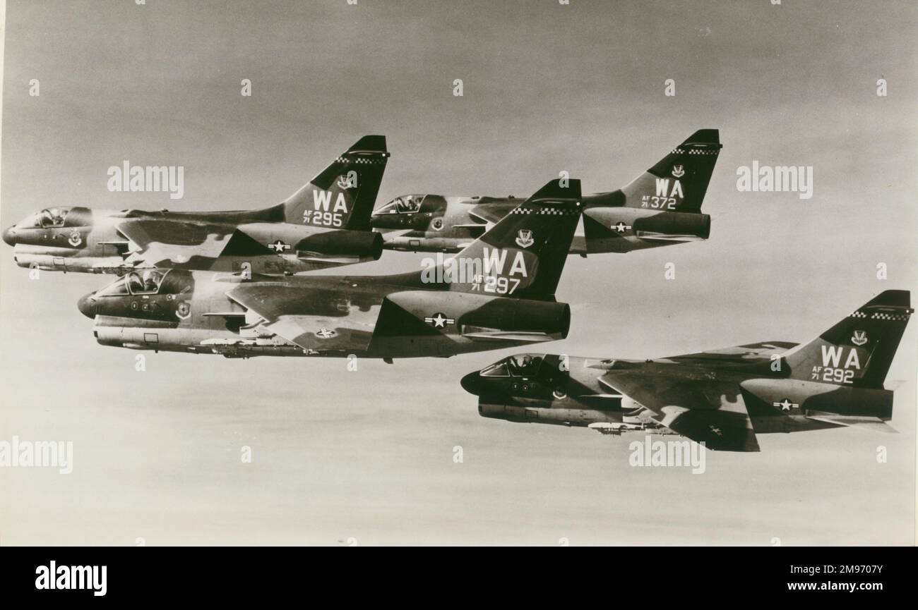 Vought A-7 Corsair IIS. Banque D'Images