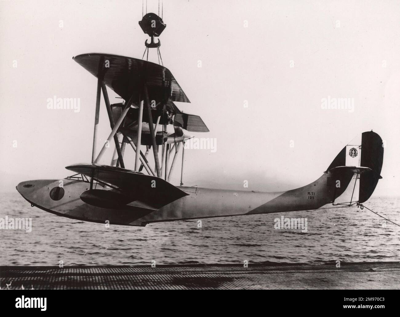 Macchi M71 chasseur de bateau volant. Banque D'Images