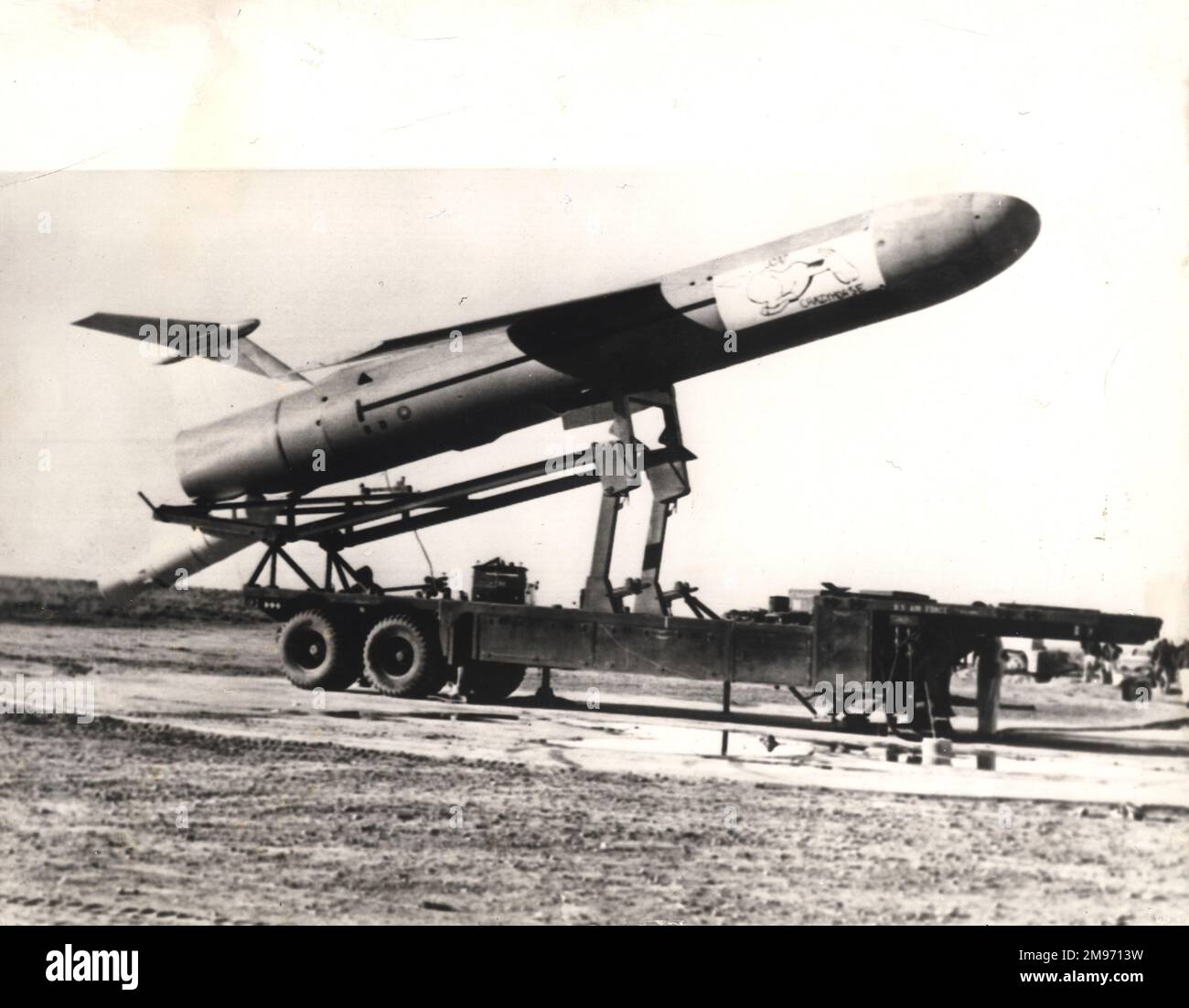 Martin TM-76 missile sol-à-surface Mace. 23 mai 1958. Banque D'Images