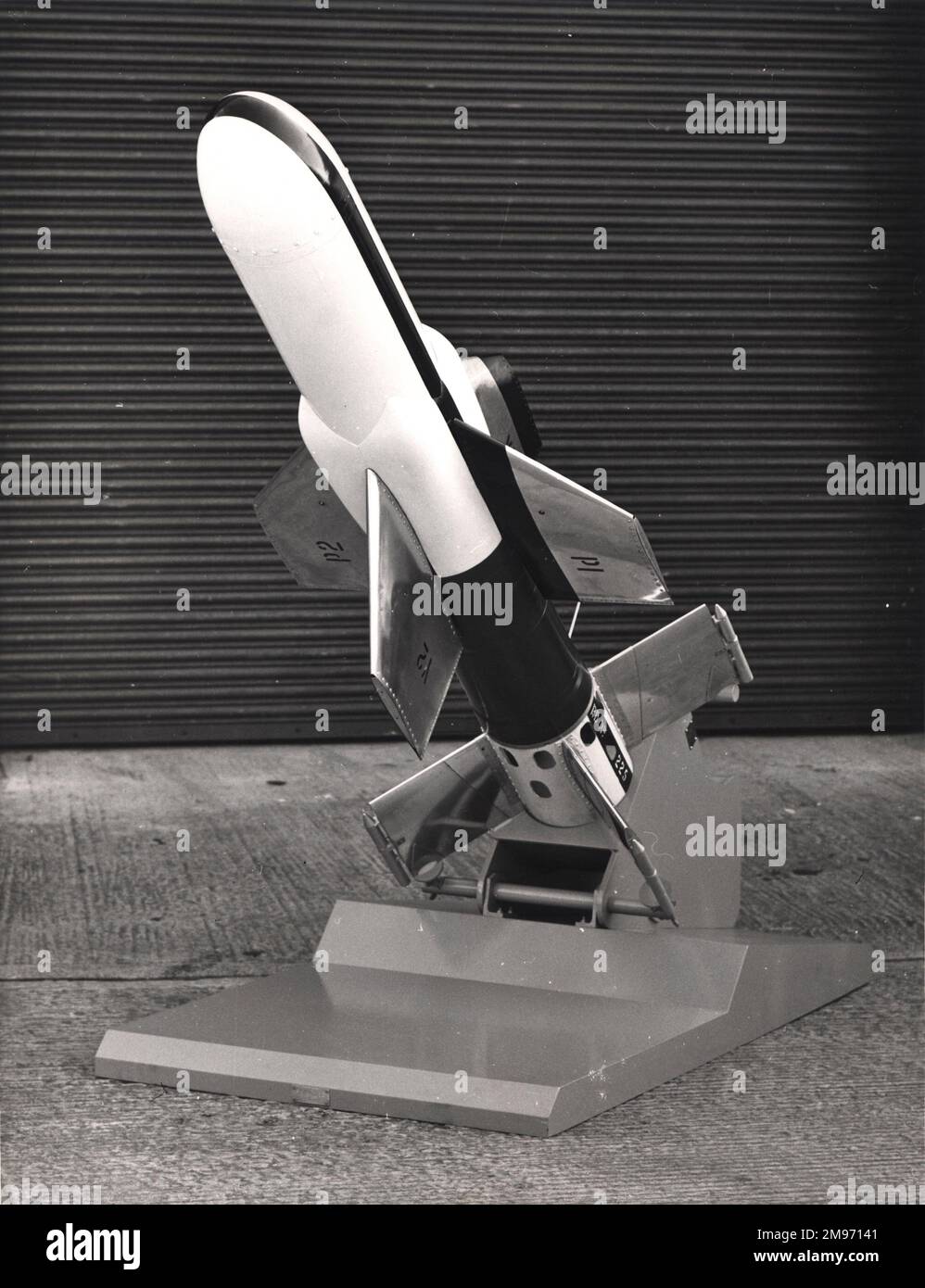 Véhicule d'essai de missile surface-air multi-usage SXA5 court. vers 1958. Banque D'Images