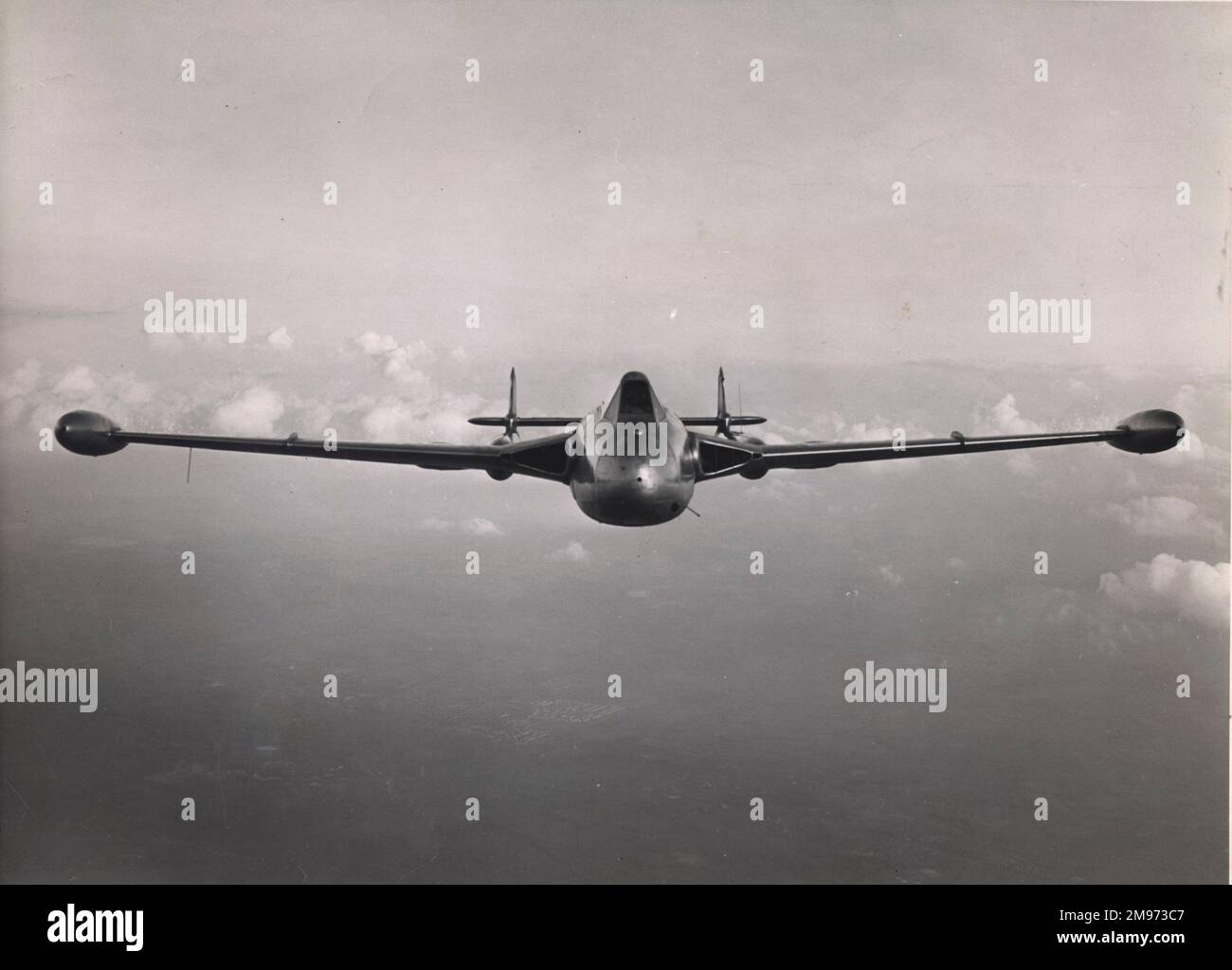 De Havilland DH112 Venom. Banque D'Images