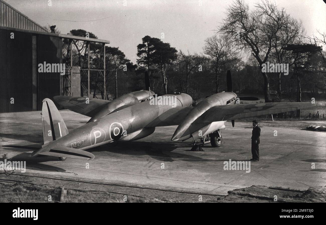 La seule Vickers Type 432 High-altitude Fighter, DZ217. Banque D'Images
