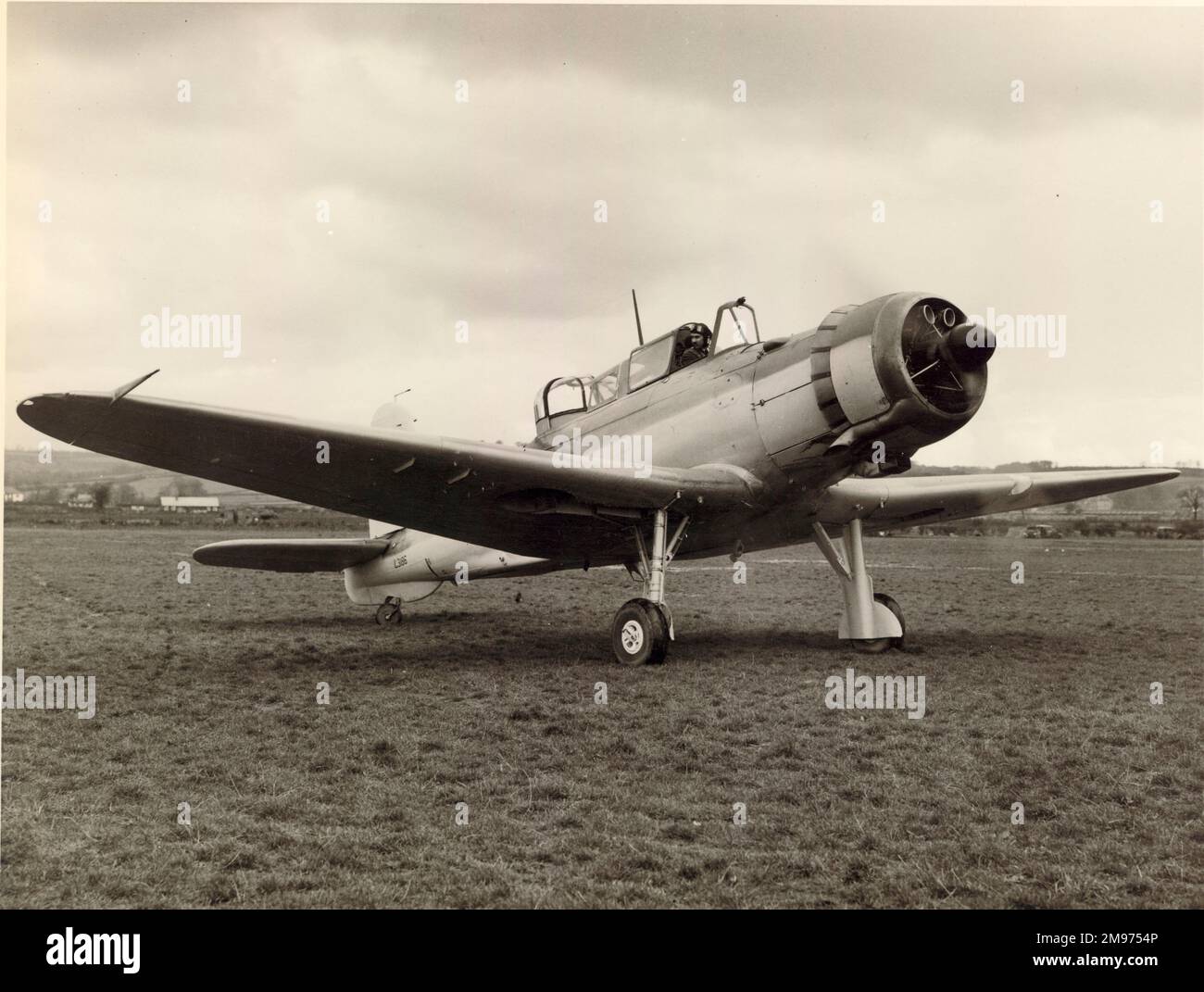 Production tardive Blackburn B-25 Roc, L3186, en mai 1940. Banque D'Images