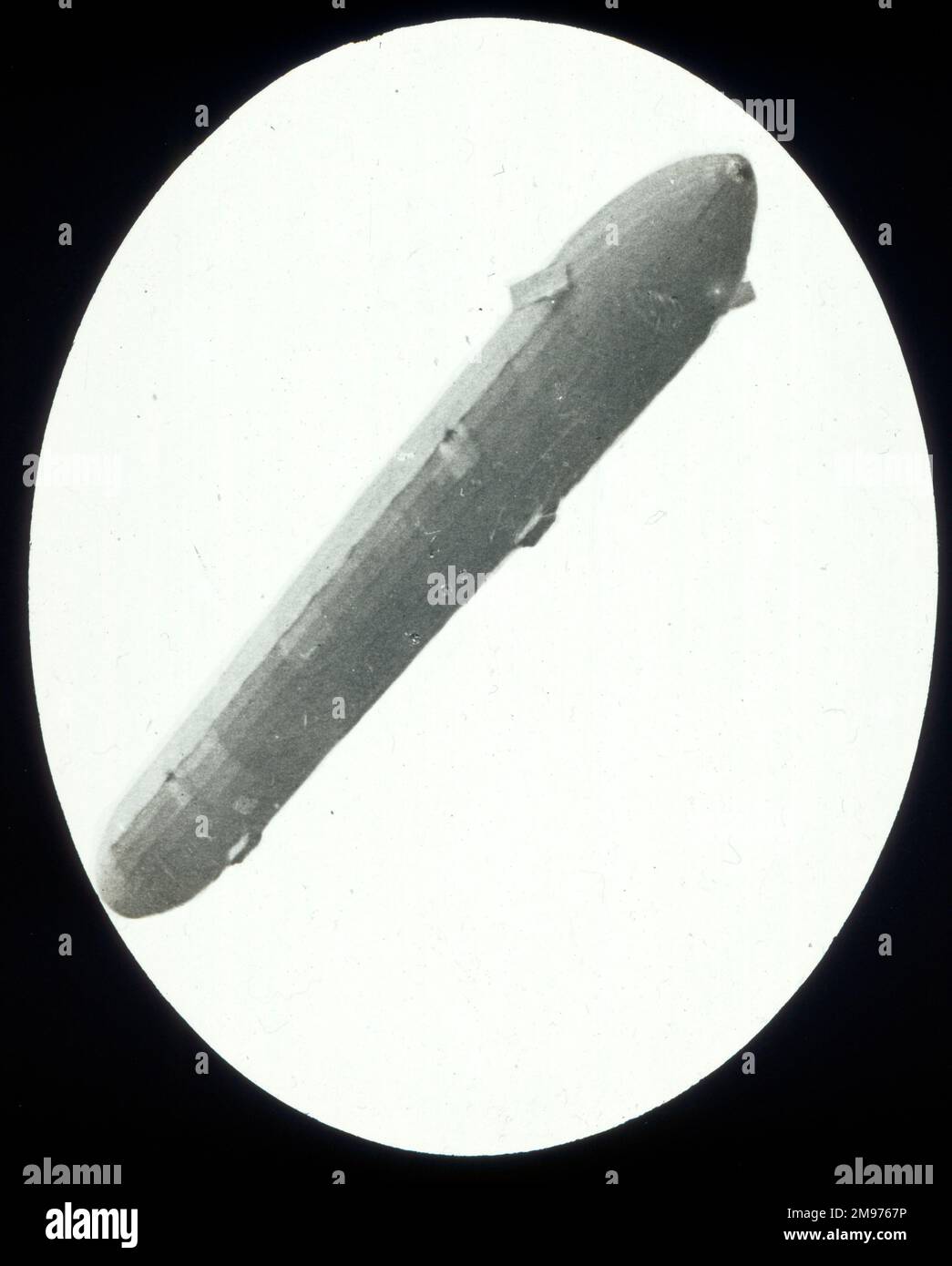 Premier voyage de Zeppelin LZ1 le 2 juillet 1900. Banque D'Images