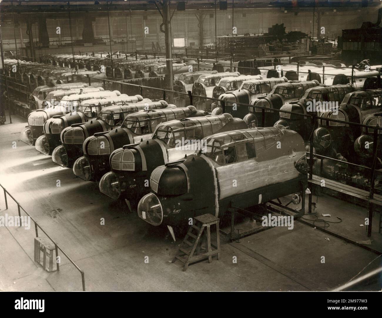 Production d'Avro Lancaster dans le nord-ouest. Banque D'Images