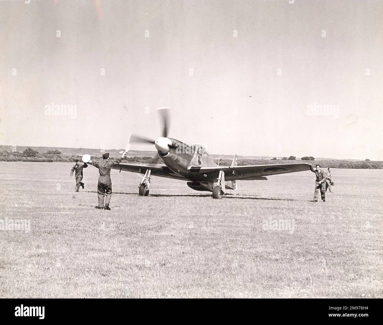 North American P-51D Mustang de la Swedish Air Force. Banque D'Images