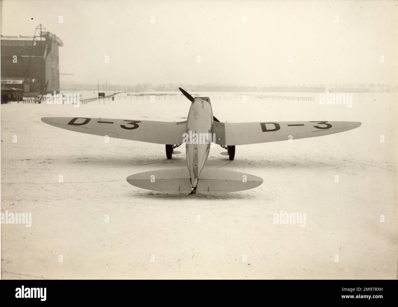 Heinkel He70A, D-3/D-2537/D-UHUX. Banque D'Images