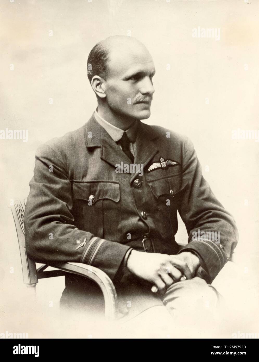 Capitaine Frank Sowter Barnwell, OBE, AFC, FRAeS, BSc, 1880-1938. Banque D'Images