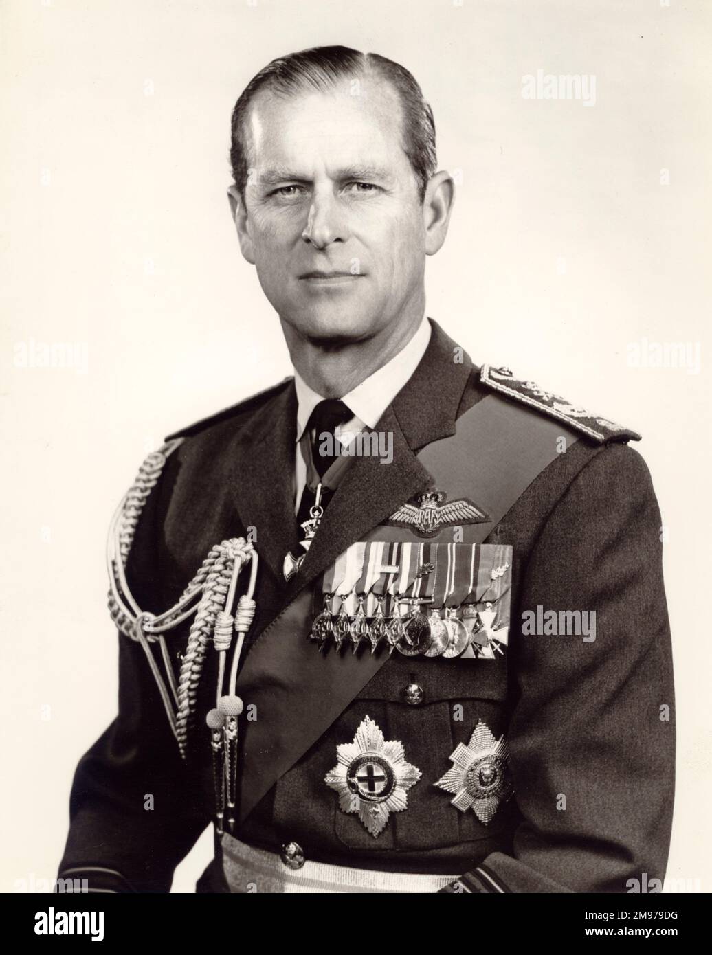 HRH le prince Philip, duc d'Édimbourg, KG, HondRAeS, Raes Président honoraire 1966. Banque D'Images