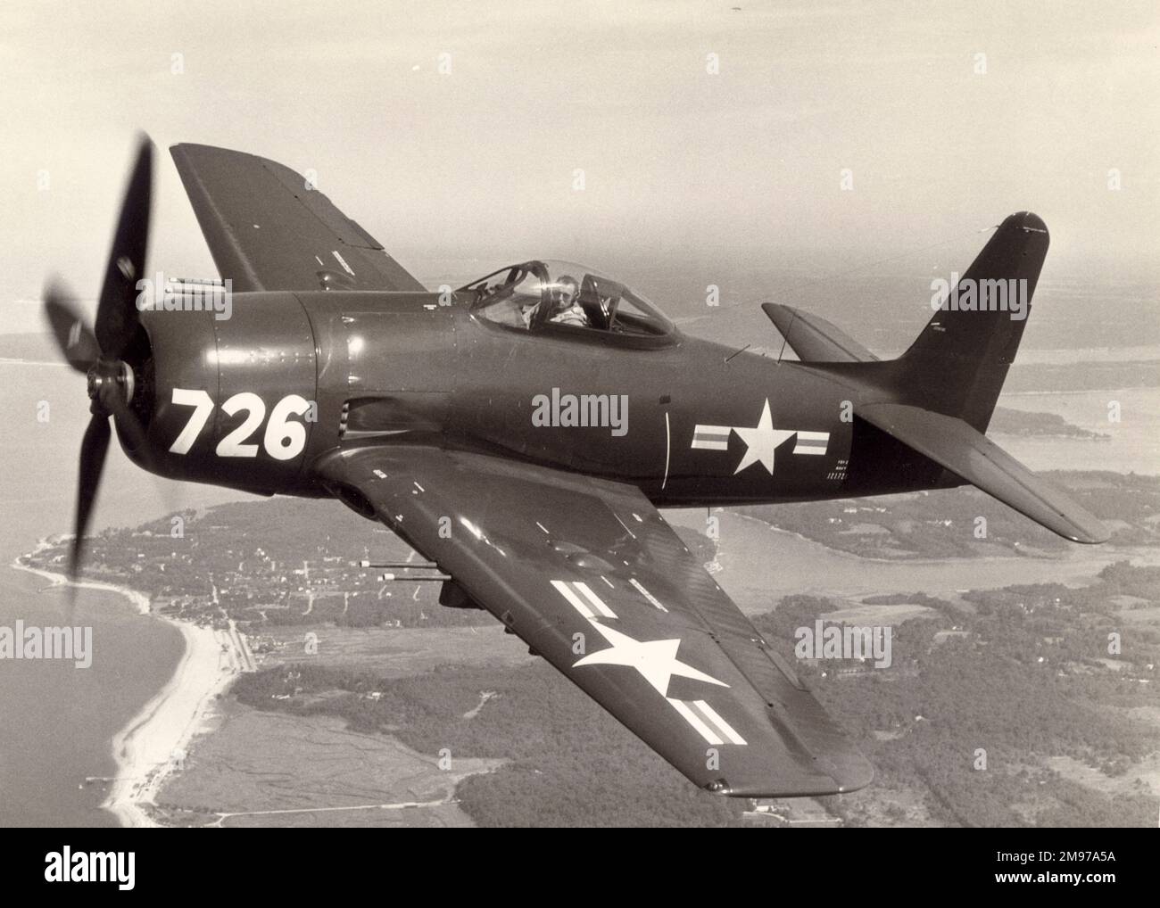 Grumman F8F Bearcat. Banque D'Images
